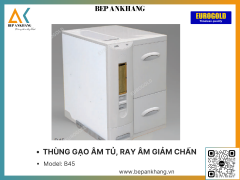 THÙNG GẠO ÂM TỦ, RAY ÂM GIẢM CHẤN EUROGOLD B45 - 300mm